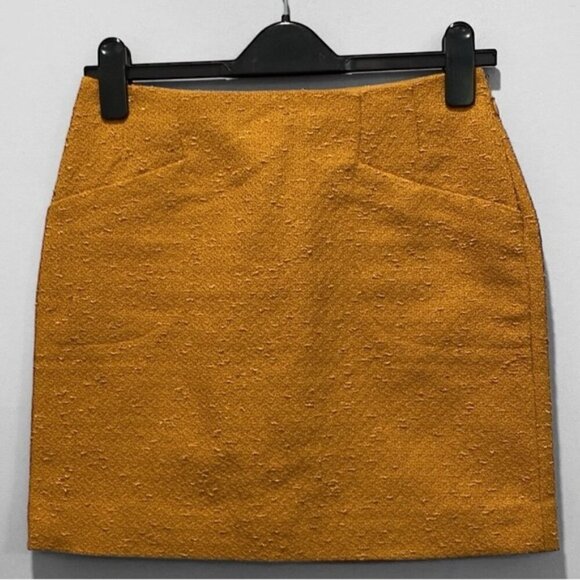 Outback Red Mustard Yellow Mini Skirt Size 0 - Picture 3 of 13